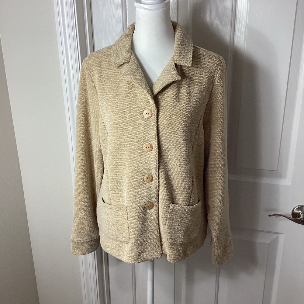 Modern Soul Tan Blazer Sz S
